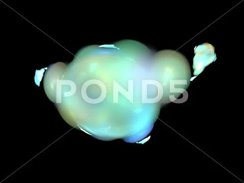 Digital fractal Stock Illustration