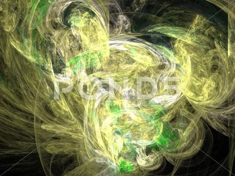 Digital fractal Stock Illustration