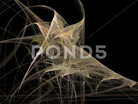 Digital fractal Stock Illustration
