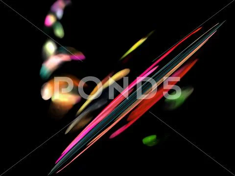 Digital fractal Stock Illustration