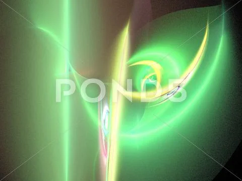 Digital fractal Stock Illustration