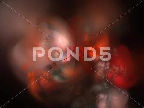 Digital fractal Stock Illustration