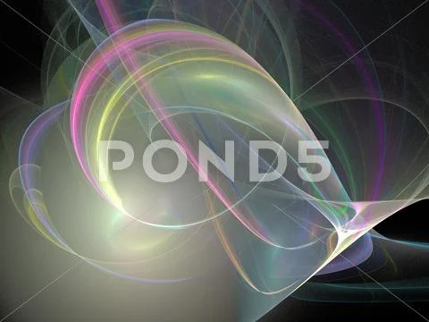 Digital fractal Stock Illustration