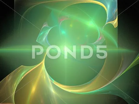 Digital fractal Stock Illustration