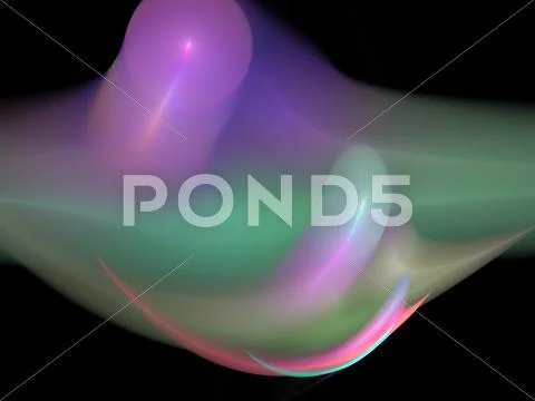 Digital fractal Stock Illustration