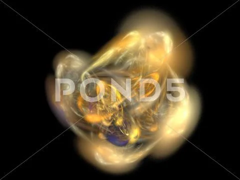 Digital fractal Stock Illustration