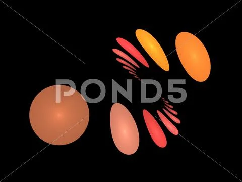 Digital fractal Stock Illustration