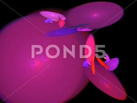 Digital fractal Stock Illustration
