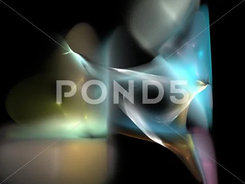 Digital fractal Stock Illustration