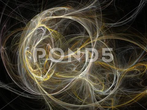 Digital fractal Stock Illustration