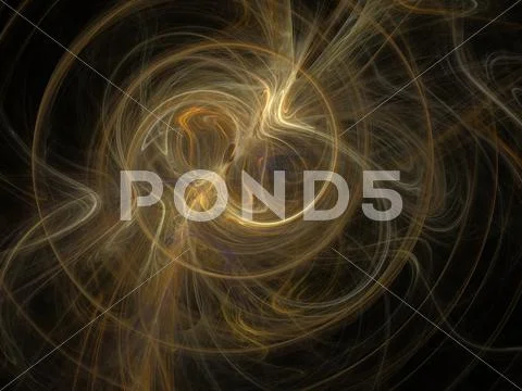 Digital fractal Stock Illustration