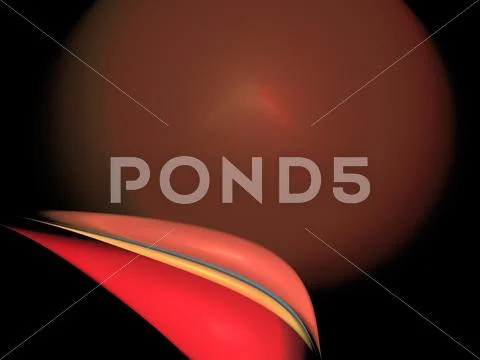 Digital fractal Stock Illustration