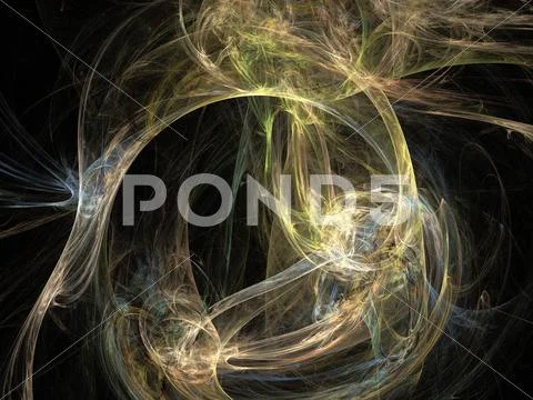 Digital fractal Stock Illustration