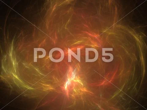 Digital fractal Stock Illustration