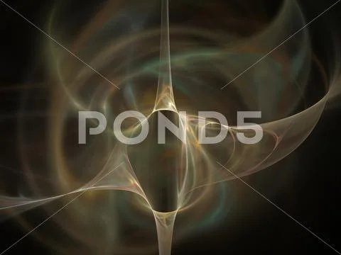 Digital fractal Stock Illustration