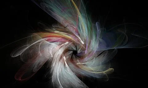 Digital fractal Stock Photos