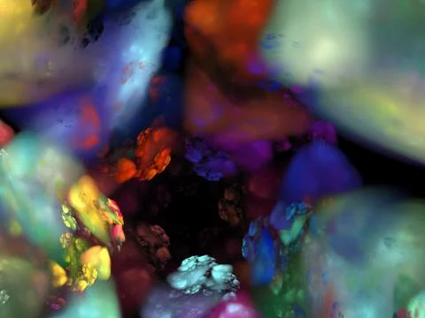 Digital fractal Stock Photos