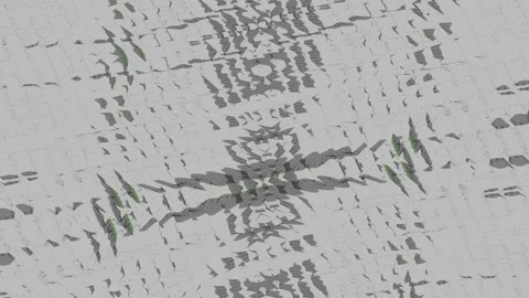 Digital fractured sheet rain Glitch Alpha Transparent Overlay loop Stock Footage 336297611
