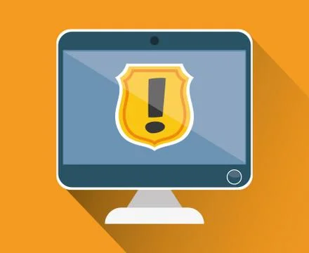 Digital fraud and hacking design イラスト素材