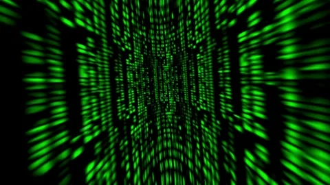 Digital Futuristic abstract background of decentralized block chain. Stock Footage 334026997