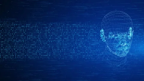 Digital Futuristic Artificial intelligence, people Brain of AI Deep Learning Stock Footage 258648452