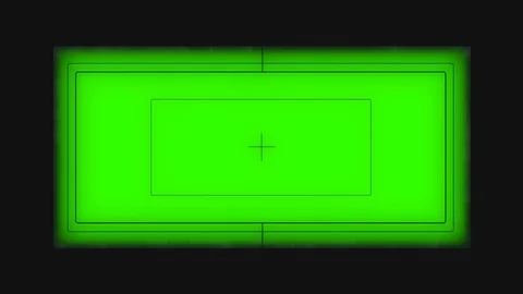 Digital futuristic glitching binocular view over green V1 Video stock 71307868