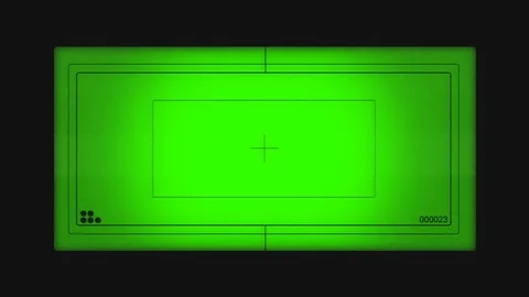 Digital futuristic glitching binocular view over green V3 Video stock 71308192