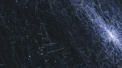 Digital Futuristic Hitech Lan,dscape Loop Stockbeeldmateriaal 333191966