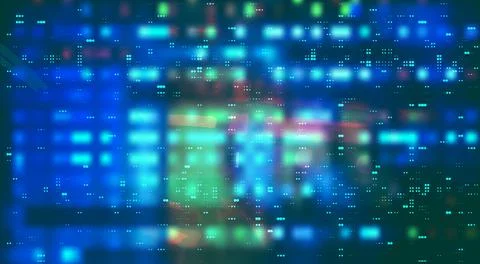 Digital futuristic vector background. Science technology backdrop Stock Illustration