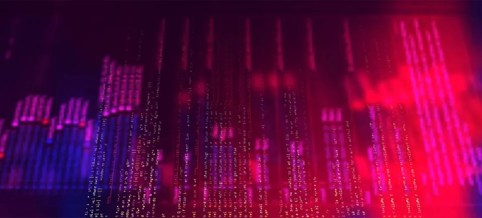 Digital futuristic vector background. Science technology backdrop design Stock Illustration