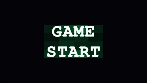 Digital Game Start Button Glowing Green on Black Background with Cinematic .. Video stock 344282666