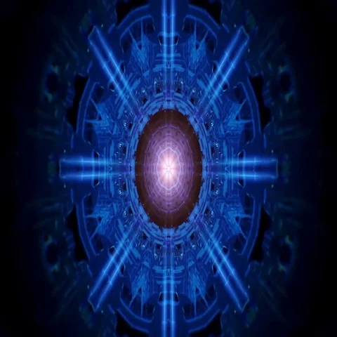 Digital gate,space, security Video stock 69543975