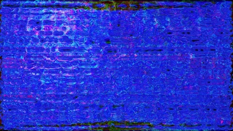 Digital generated abstract animation, holographic damaged system effect. Stock Footage 121421943