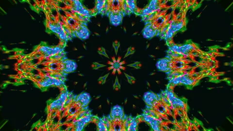 Digital generated abstract animation, holographic bad signal video fx. Stockbeeldmateriaal 147957651