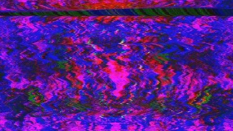 Digital generated abstract clip, holographic system error concept. Video stock 121404798