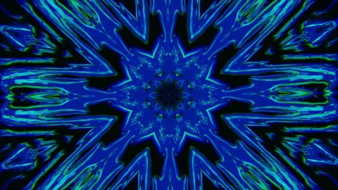 Digital generated futuristic clip, iridescent damaged system vfx. Vídeos de archivo 147957862