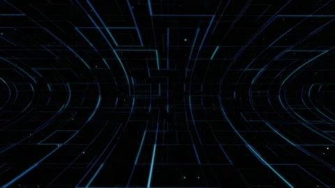 Digital Generated Futuristic Technology and Sci-Fi Abstract Background 스톡 동영상 227122351