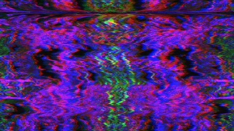 Digital generated glitched clip, holographic corrupted data vfx. Stock Footage 121405102
