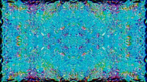 Digital generated glitched clip, rainbow system error concept. Video stock 121679046