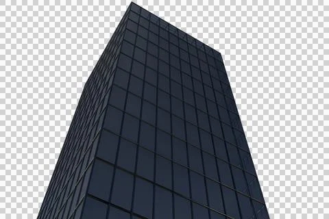 Digital generated image of building Ilustración de archivo