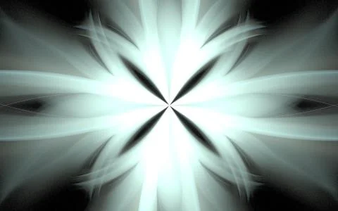 Digital generated image in the form of abstract geometric shapes of various s Stock Illustration