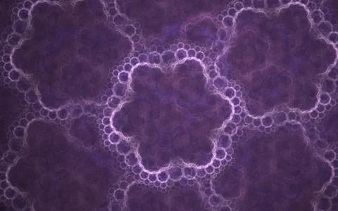 Digital generated image in the form of abstract geometric shapes of various s Stock Illustration