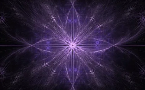 Digital generated image in the form of abstract geometric shapes of various s Stock Illustration