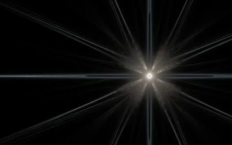 Digital generated image in the form of abstract geometric shapes of various s Stock Illustration