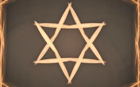 Digital generated image in the form of abstract geometric shapes of various s Stock Illustration