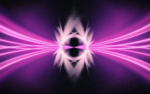 Digital generated image in the form of abstract geometric shapes of various s Stock Illustration