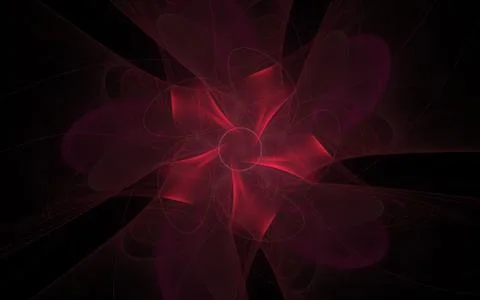 Digital generated image in the form of abstract geometric shapes of various s Stock Photos