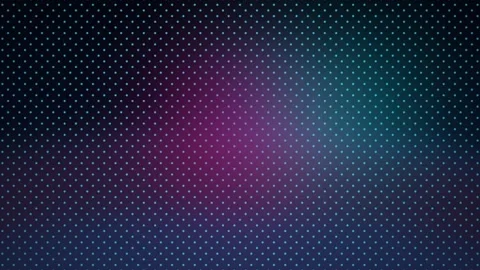 A digital geometric dot pattern shifts colors in a seamless loop Stock Footage 342519083