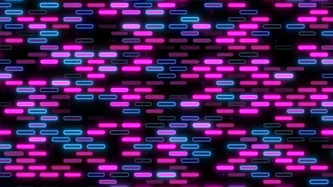 Digital geometric shapes on computer screen Vídeos de archivo 202051302