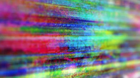 Digital Glitch 3D BG 動画素材 124454926